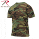 Rothco Athletic Fit Camo T-Shirt, Small, 2894-S