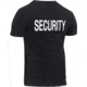 Rothco Athletic Fit Security T-Shirt, Mens, Black, Extra Large, 1194-947