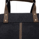 Rothco Backwoods Waxed Canvas Log Carrier, Black, 71080-Black
