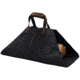 Rothco Backwoods Waxed Canvas Log Carrier, Black, 71080-Black