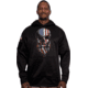 Rothco Bearded Skull Concealed Carry Hoodie - Mens, Black, Small, 52080-S
