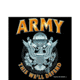 Rothco Black Army Emblem T-Shirt, Small, 80205-S