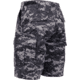 Rothco Camo BDU Shorts, Subdued Urban Digital Camo, Small, 65320-SubduedUrbanDigitalCamo-S