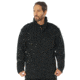 Rothco Camo M-65 Field Jacket, L, Midnight Black Camo, 12072-MidnightBlackCamo-L