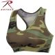 Rothco Camo Sports Bra, Woodland Camo, L, 4922-WoodlandCamo-L