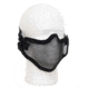 Rothco Carbon Steel Half Face Mask, Black, 847-Black