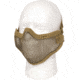 Rothco Carbon Steel Half Face Mask, Coyote Brown, 85770-CoyoteBrown