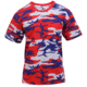 Rothco Colored Camo T-Shirts, Electric Blue Camo, Small, 60173-ElectricBlueCamo-S