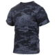 Rothco Colored Camo T-Shirts, Electric Blue Camo, Small, 60173-ElectricBlueCamo-S