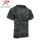Rothco Colored Camo T-Shirts, M, Black Camo, 1864-BlackCamo-M
