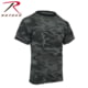 Rothco Colored Camo T-Shirt - Men's, Small, Black Camo, 1864-BlackCamo-S