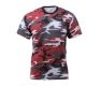 Rothco Colored Camo T-Shirt - Men's, Red Camo, Large, 6006-RedCamo-L