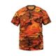 Rothco Colored Camo T-Shirt - Men's, Savage Orange Camo, Medium, 5997-SavageOrangeCamo-M