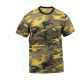 Rothco Colored Camo T-Shirts, Stinger Yellow Camo, Small, 5994-StingerYellowCamo-S