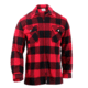 Rothco Concealed Carry Flannel Shirt, Red, Small, 3966-Red-S