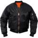 Rothco Concealed Carry MA-1 Flight Jacket, Black, Small, 77350-Black-S