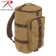 Rothco Convertible Canvas Duffle/Backpack, Coyote &amp; Brown, 2225