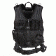 Rothco Cross Draw MOLLE Tactical Vest, Black, Regular, 6491-Black-Regular