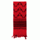 Rothco Crossed Rifles Shemagh Tactical Scarf, Red, 8737-Red