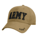 Rothco Deluxe Army Embroidered Low Profile Insignia Cap, Coyote Brown, 8955-CoyoteBrown