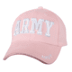 Rothco Deluxe Army Embroidered Low Profile Insignia Cap, Pink, 9485-Pink