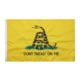 Rothco Deluxe Don't Tread On Me Flag, 1566-3x5