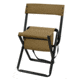 Rothco Deluxe Folding Stool With Pouch, Coyote Brown, 4592-CoyoteBrown