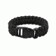 Rothco Deluxe Paracord Bracelets, Black, 7, 966-Black-7Inches