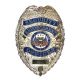 Rothco Deluxe Security Enforcement Officer Badge, Silver, 1915-Silver