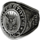Rothco Deluxe Silver Insignia Ring, Silver, 11, 843-814