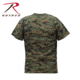 Rothco Digital Camo T-Shirt 5212, S, Heritage Walnut, 61800-HeritageWalnut-S