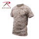 Rothco Digital Camo T-Shirt 5212, S, Heritage Walnut, 61800-HeritageWalnut-S