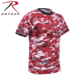 Rothco Digital Camo T-Shirt 5212, S, Heritage Walnut, 61800-HeritageWalnut-S