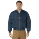 Rothco Enhanced Nylon MA-1 Flight Jacket - Mens, Navy Blue, Medium, 72895-NavyBlue-M