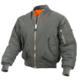 Rothco Enhanced Nylon MA-1 Flight Jacket, Sage Green, Extra Small, 2860-SageGreen-XS
