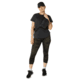 Rothco Essential Raglan Sleeve T-Shirt - Womens, Black, 2XL, 13200-Black-2XL