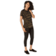 Rothco Essential Raglan Sleeve T-Shirt - Women's, Tiger Stripe Camo, Large, 13206-TigerStripeCamo-L
