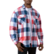 Rothco Extra Heavyweight Buffalo Plaid Flannel Shirt - Mens, Red/White/Blue Plaid, Small, 47390-RedWhiteBluePlaid-S