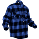 Rothco Extra Heavyweight Buffalo Plaid Flannel Shirts, Blue Plaid, XL, 4739-BluePlaid-XL