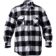 Rothco Extra Heavyweight Buffalo Plaid Flannel Shirts, White Plaid, XL, 4739-WhitePlaid-XL