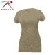 Rothco Longer T-Shirt - Women's, Coyote Brown, Extra Small, 5916-XS