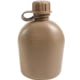 Rothco Genuine G.I. 3-Piece Plastic Canteen, 1 qt, Coyote Brown, 936