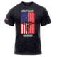 Rothco Healthcare Warrior US Flag T-Shirt - Mens, Black, Large, 1937-L