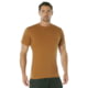 Rothco Military Heavyweight T-Shirt, 2XL, Work Brown, 50186-WorkBrown-2XL