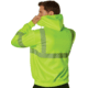 Rothco Hi-Vis Performance Zipper Sweatshirt - Mens, Safety Green, Small, 20381-S