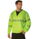 Rothco Hi-Vis Performance Zipper Sweatshirt - Mens, Safety Green, Small, 20381-S