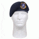 Rothco Inspection Ready Beret With USAF Flash - Midnight Navy Blue, 4898