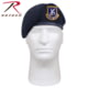 Rothco Inspection Ready Beret With USAF Flash - Midnight Navy Blue, 6 5/8, 4898-658