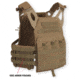 Rothco LACV Side Armor Pouch Set, 5.75in x 5.75in x 0.5in, Coyote Brown, 5729