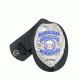 Rothco Leather Clip-on Badge Holder / Swivel Snap, 1133